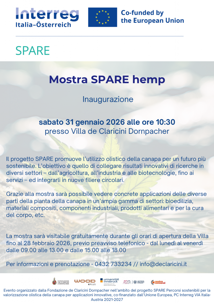 MOSTRA “SPARE HEMP”