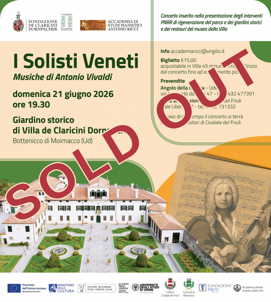 CONCERTI IN VILLA – I SOLISTI VENETI